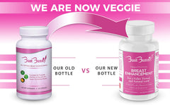 Bust Bunny plant-based ingredients highlight a natural formula.