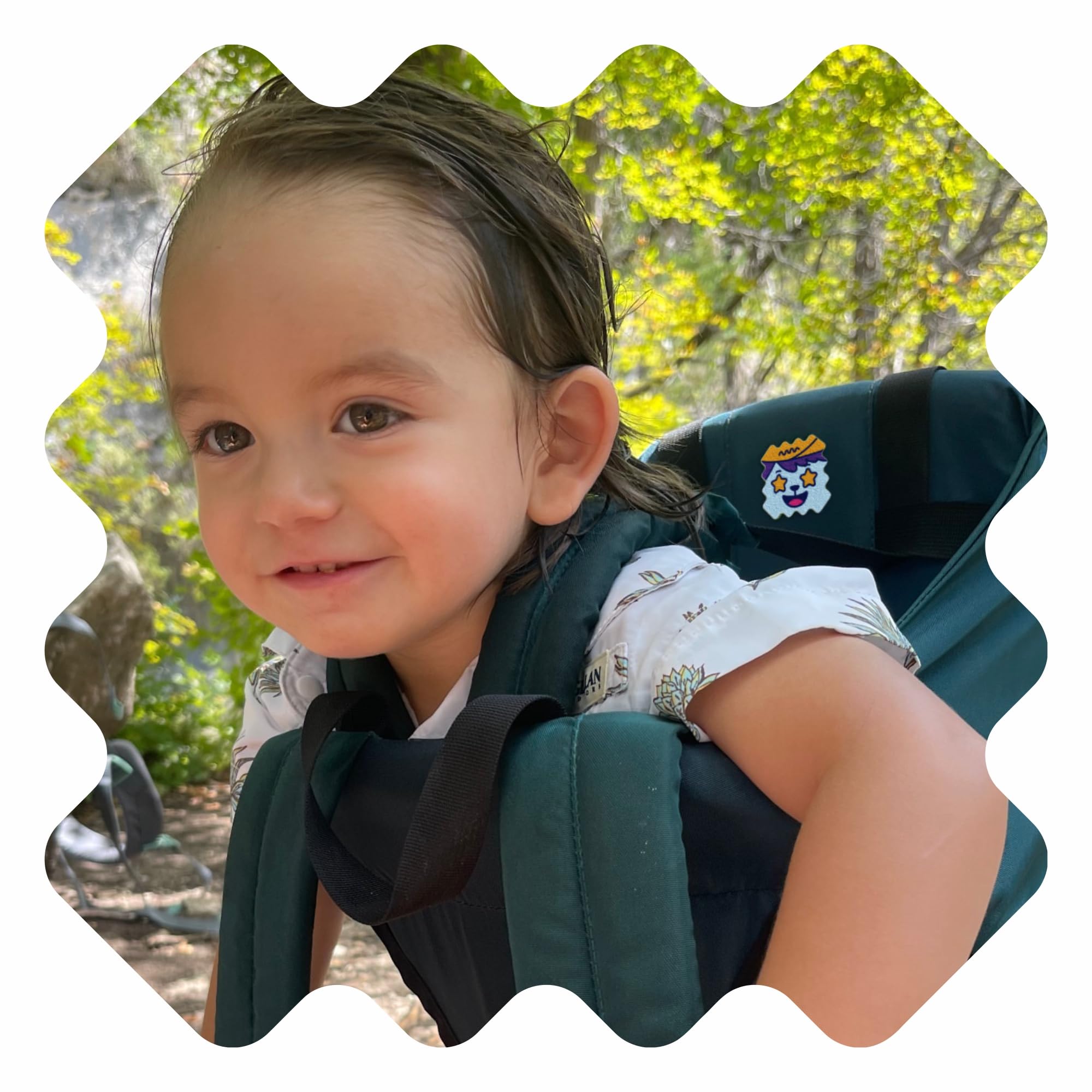 On-the-go BuzzPatch pack ideal for hiking and travel.