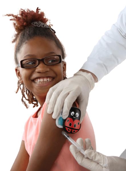 Buzzy Personal at-home use supports less stressful injections and pricks.