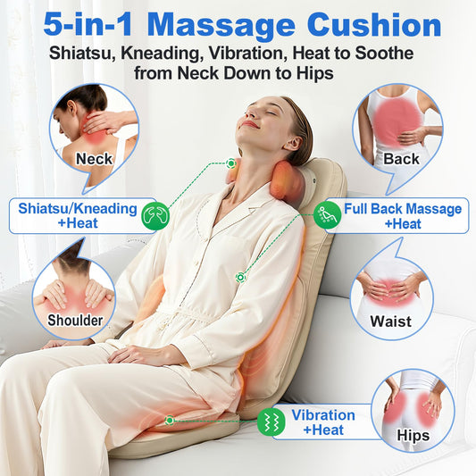 BWPIWPR dual neck massagers for targeted pressure and broad coverage