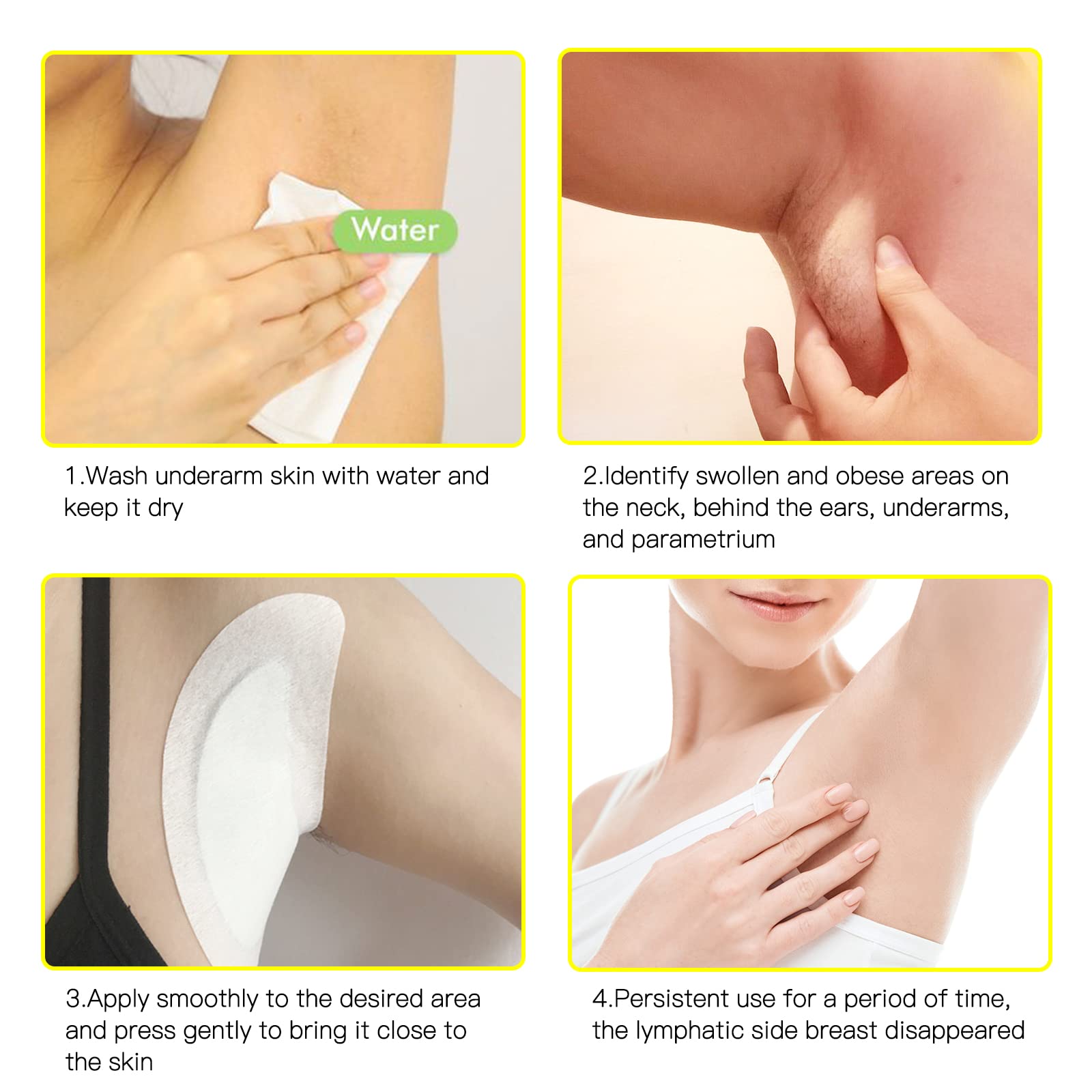 BXQJRJ Lymph Patch cut-to-fit feature enables precise positioning.