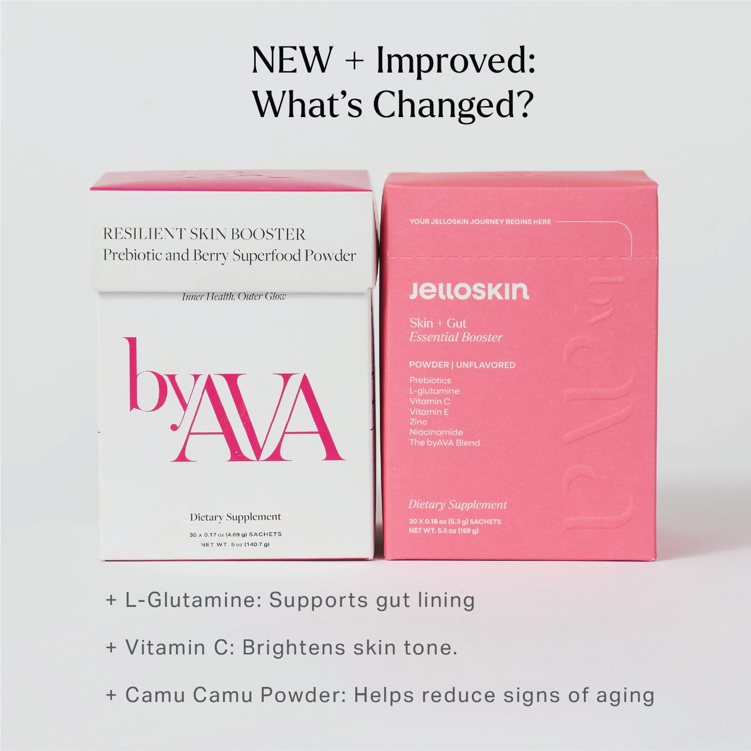 Glass with shake shows appealing texture and potential skin glow benefits.