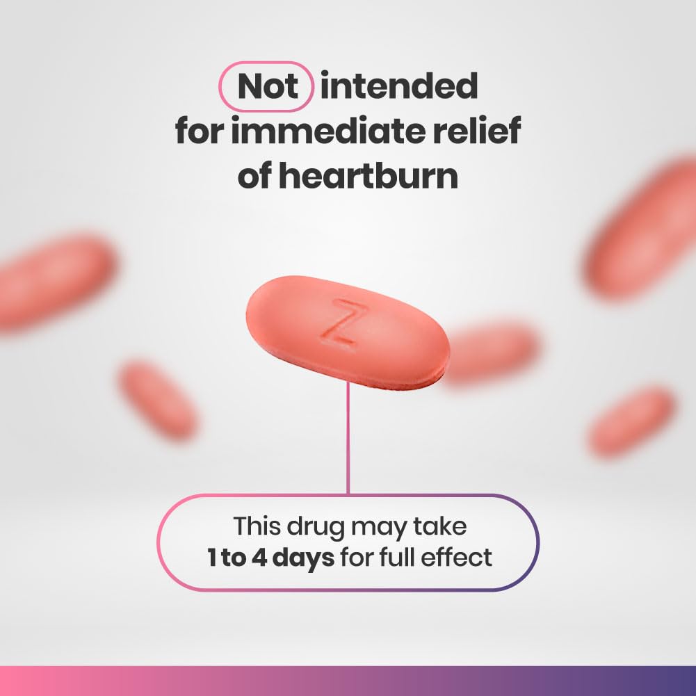 C'rcle Omeprazole 20mg tablets back label with usage tips