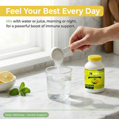 C-Salts 8oz container front highlighting trusted manufacturing and clean ingredients.