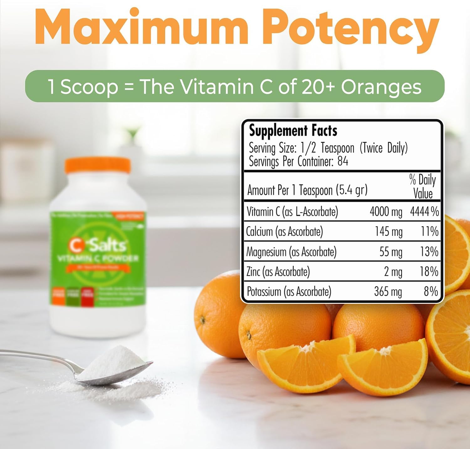 Powder dissolving cleanly in a glass of water for a smooth drink.