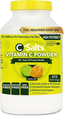 C-Salts vitamin C powder front bottle for daily immunity support