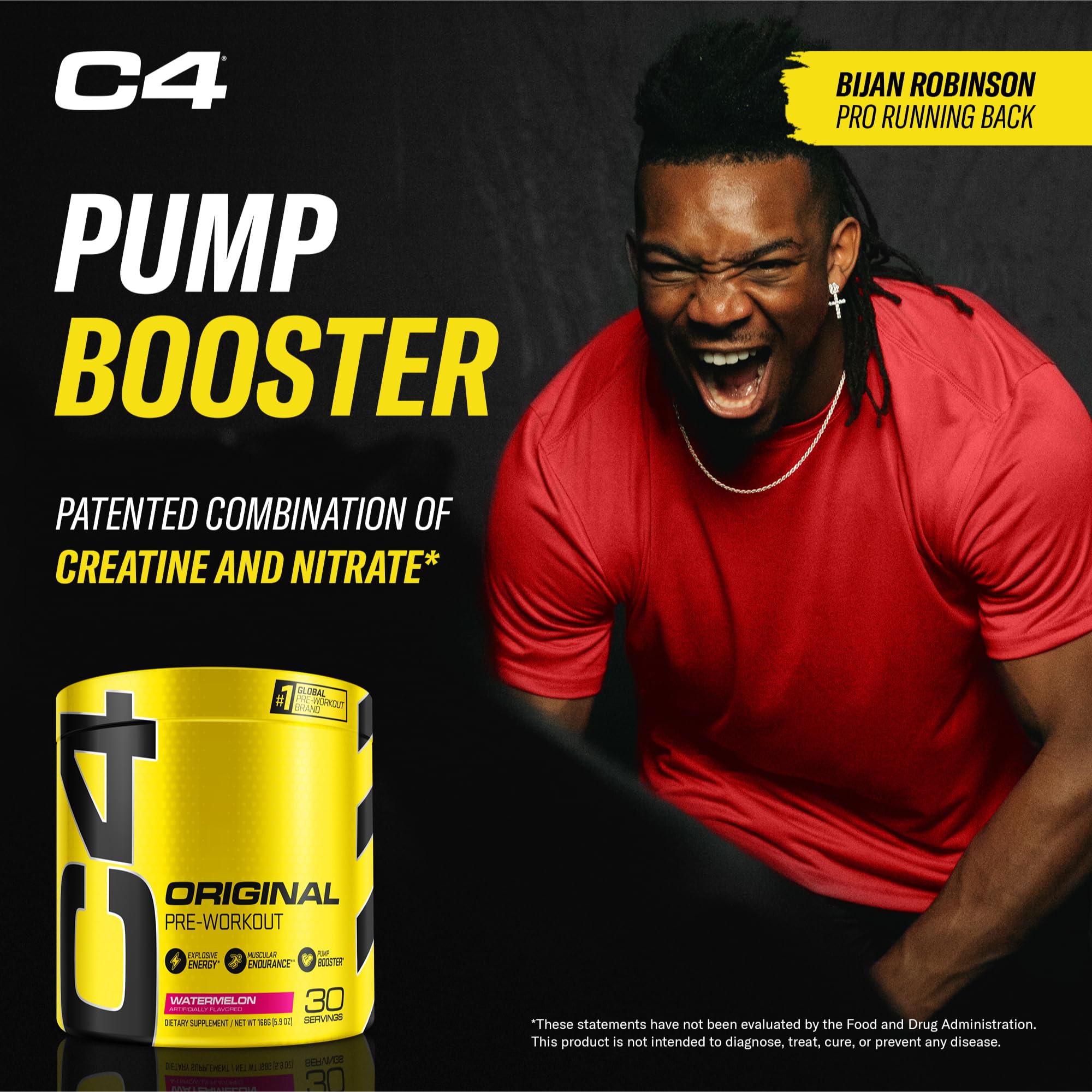 C4 Original athlete warming up to reflect ready-to-train energy