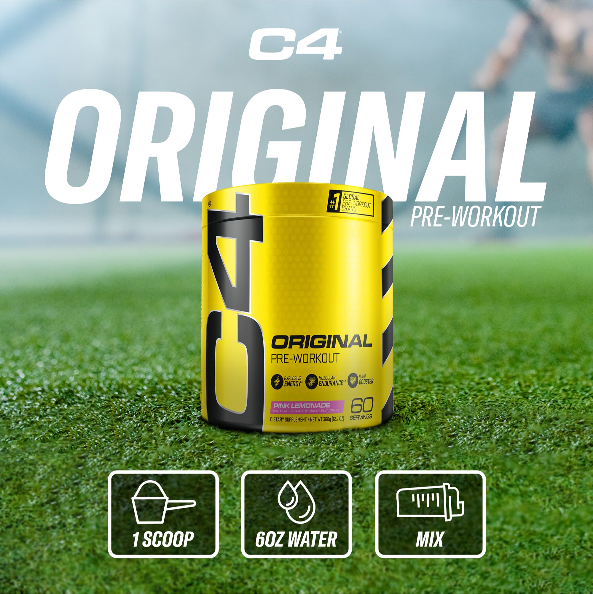 C4 Original bottle on shelf signaling convenient daily use