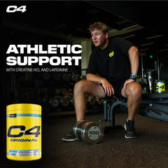 C4 Original contains Citrulline and Arginine to support longer training blocks.