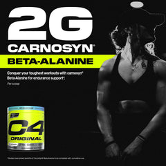 C4 Original ICY Blue Razz premium studio shot highlights product aesthetics