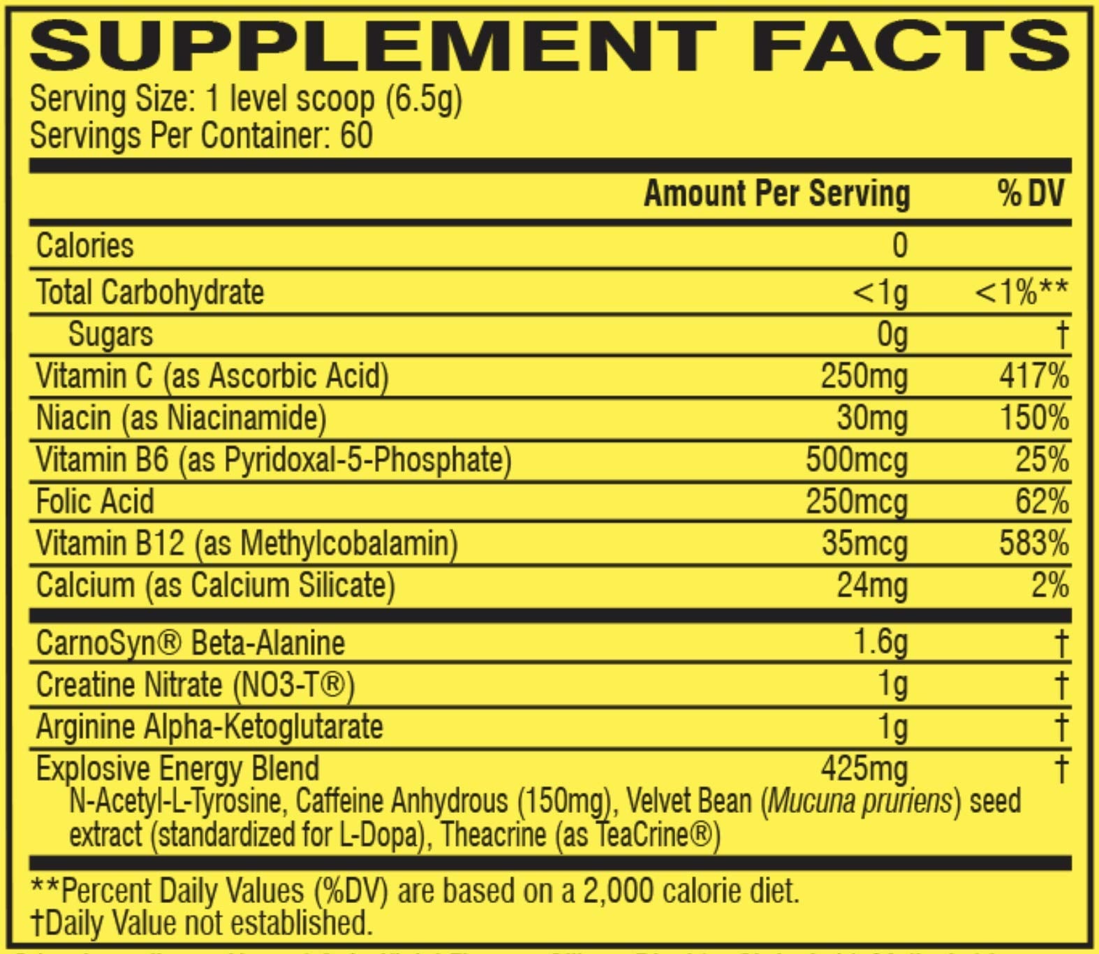 C4 Original Pink Lemonade tub label shows Vitamin C and a sugar-free formula for clean energy.