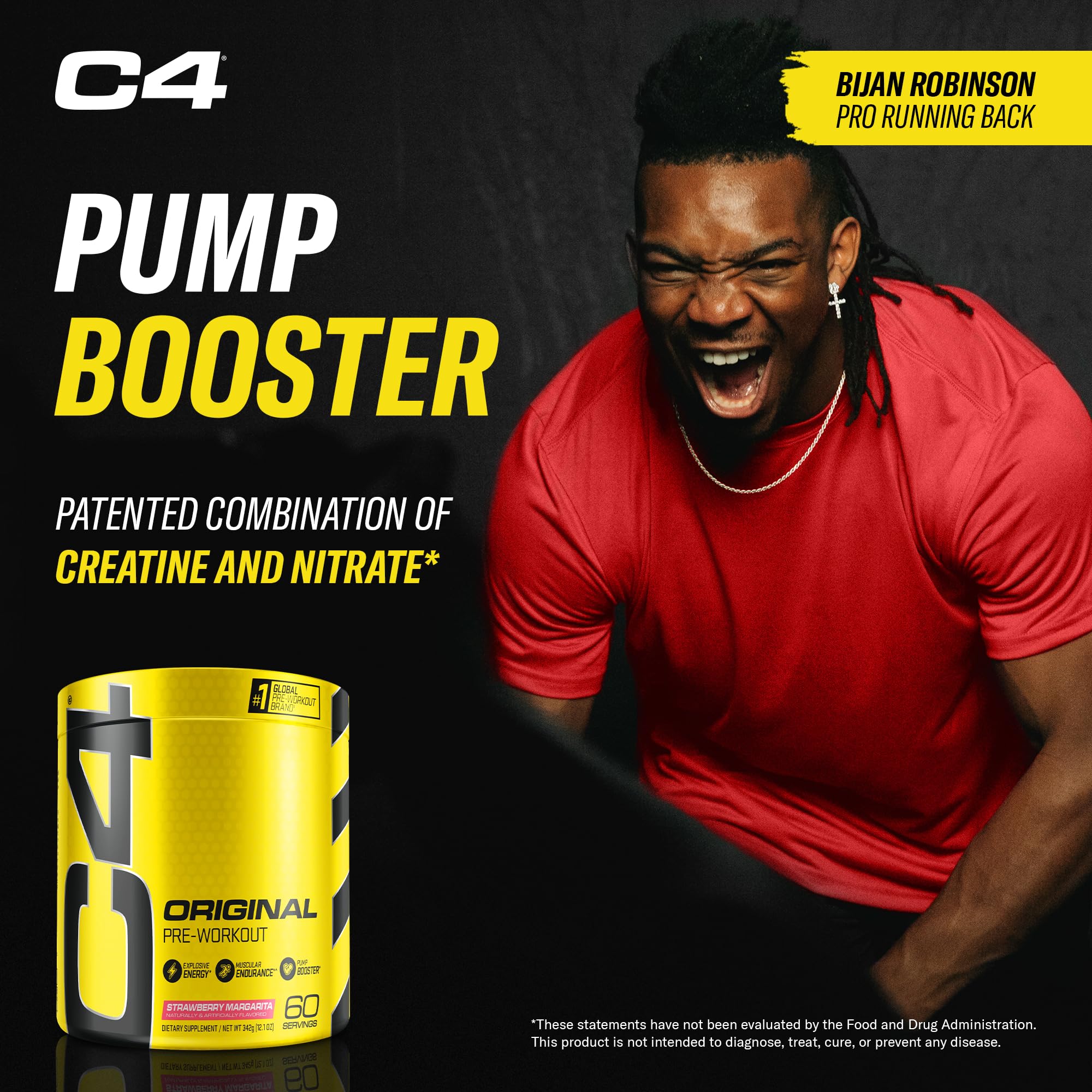 C4 Original flavors collection shows Strawberry Margarita among popular options.