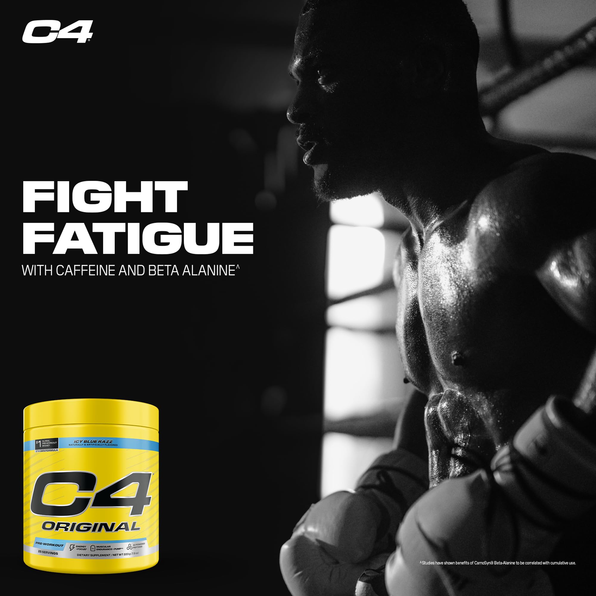 C4 Original PeptiPump label indicates AI-powered performance.