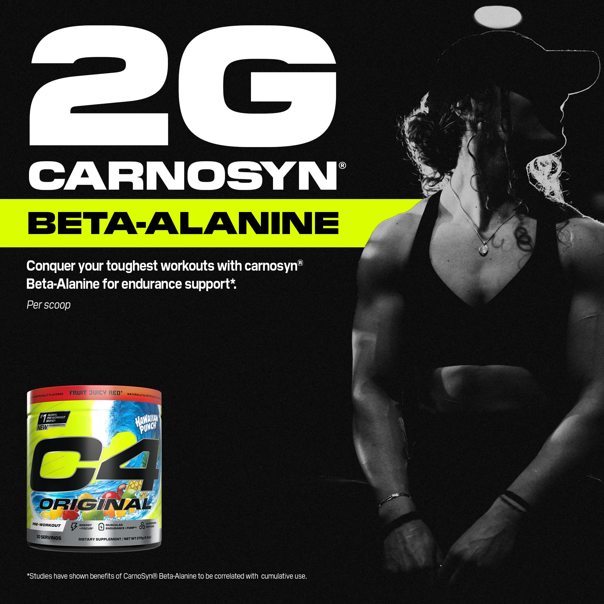 Tub label detail shows flavor and sugar-free formulation