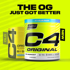 C4 Original Watermelon creatine nitrate emphasis on power.