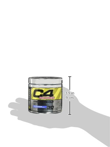 C4 Ripped container and scoop ready to fuel training sessions.
