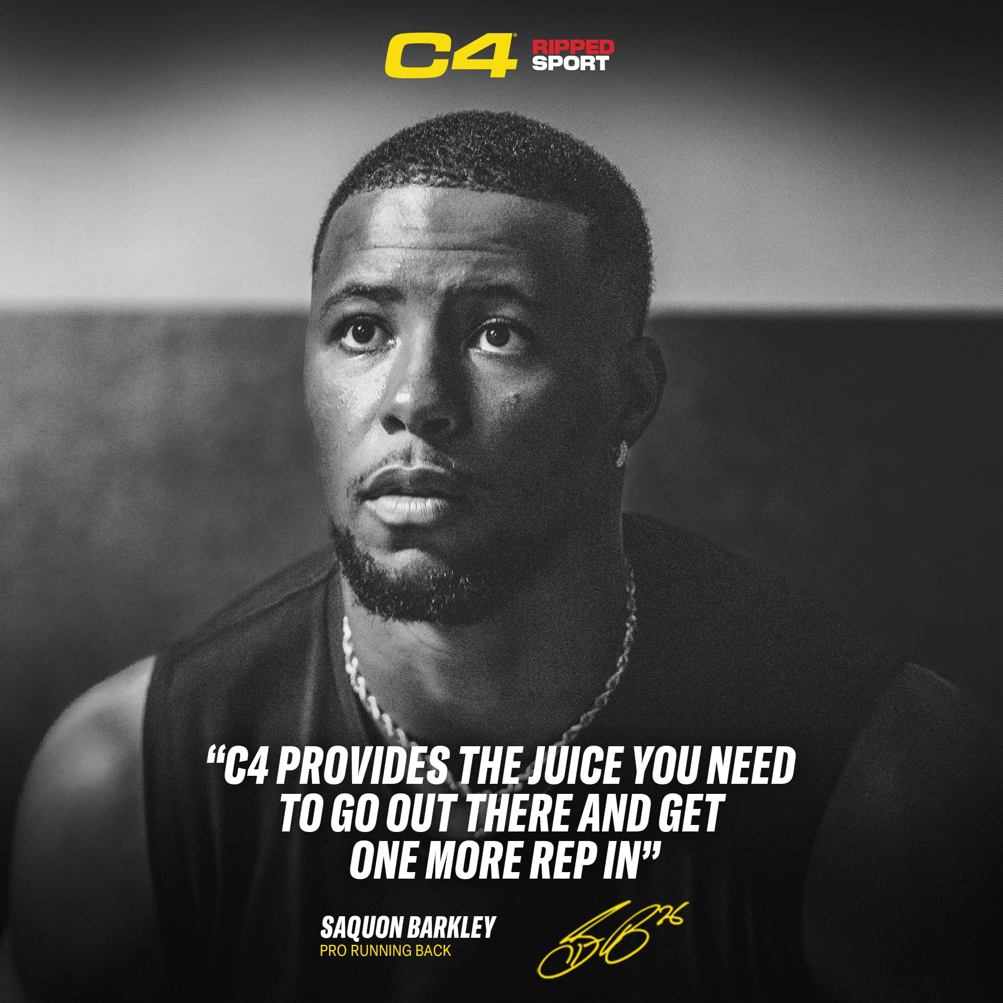 C4 Ripped Sport fruit punch powder closeup