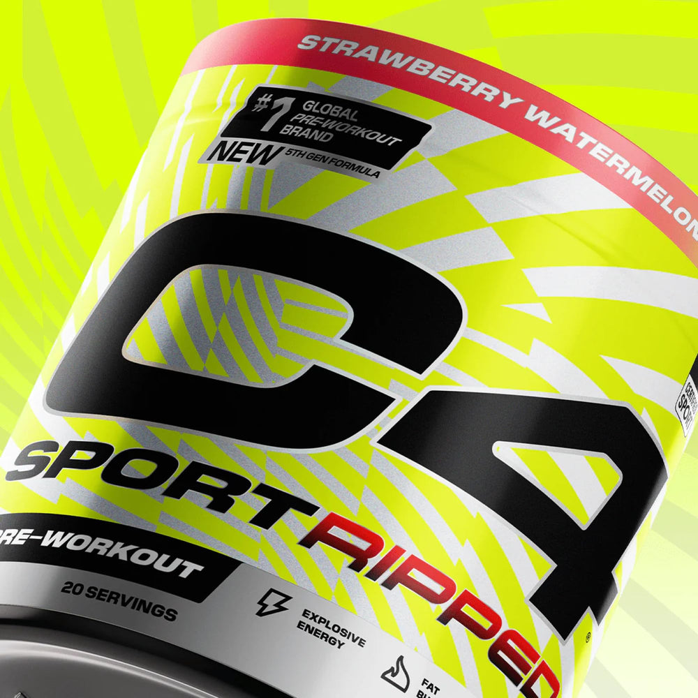 C4 Ripped Sport NSF-certified badge signals trusted performance for athletes.