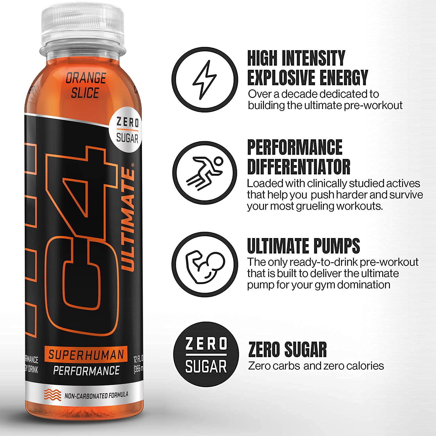 C4 Ultimate beta-alanine and citrulline malate blend supports endurance during training