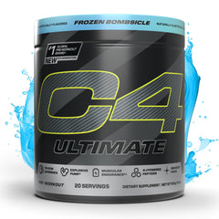 C4 Ultimate frozen bombsicle tub ready for an energy boost.