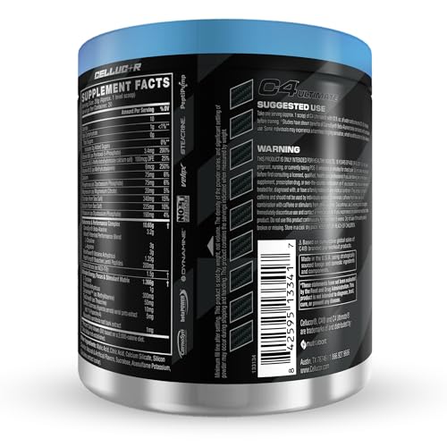 C4 Ultimate enhanced mental focus with Tyrosine for sharp attention.