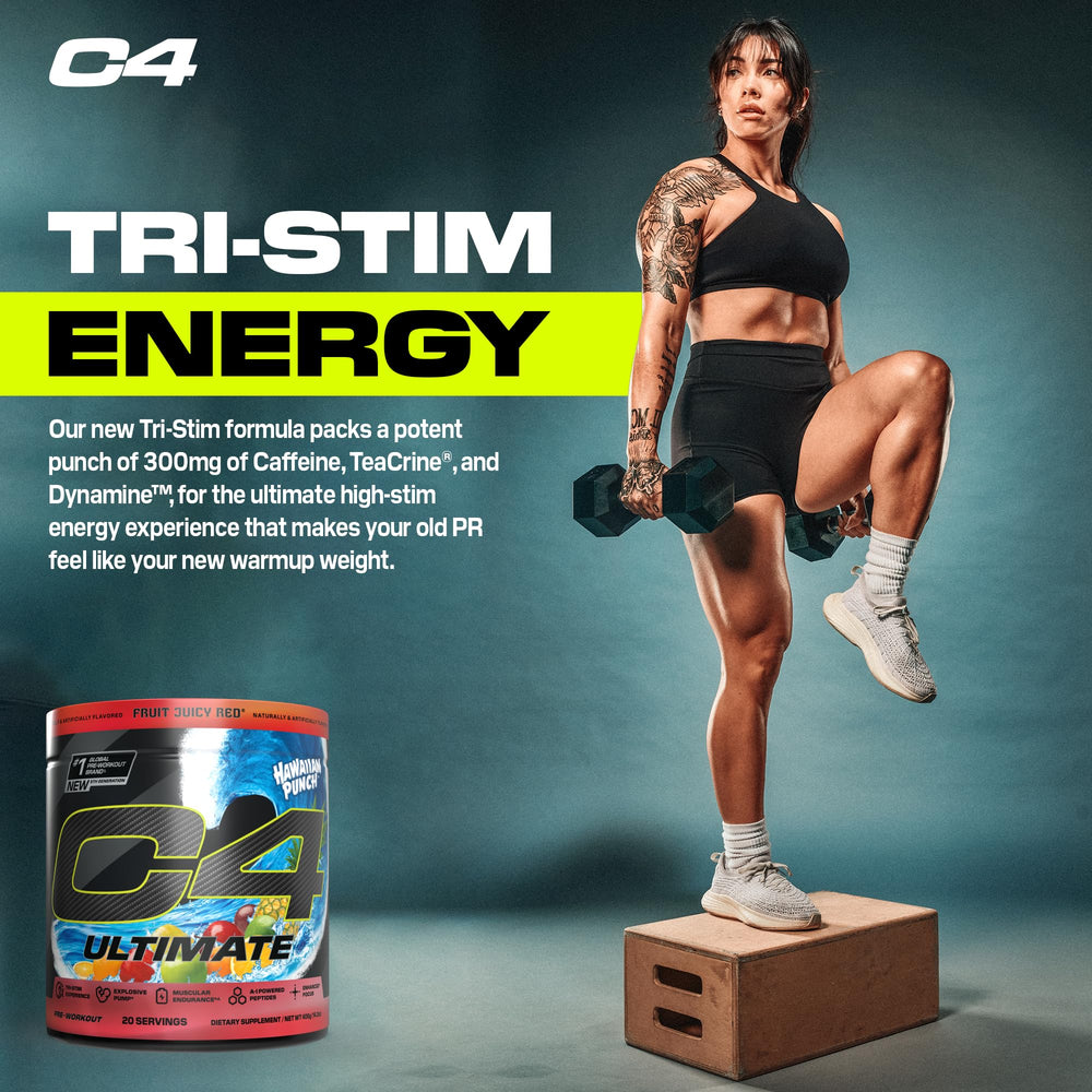 C4 Ultimate mixing glass with water preparing a refreshing drink