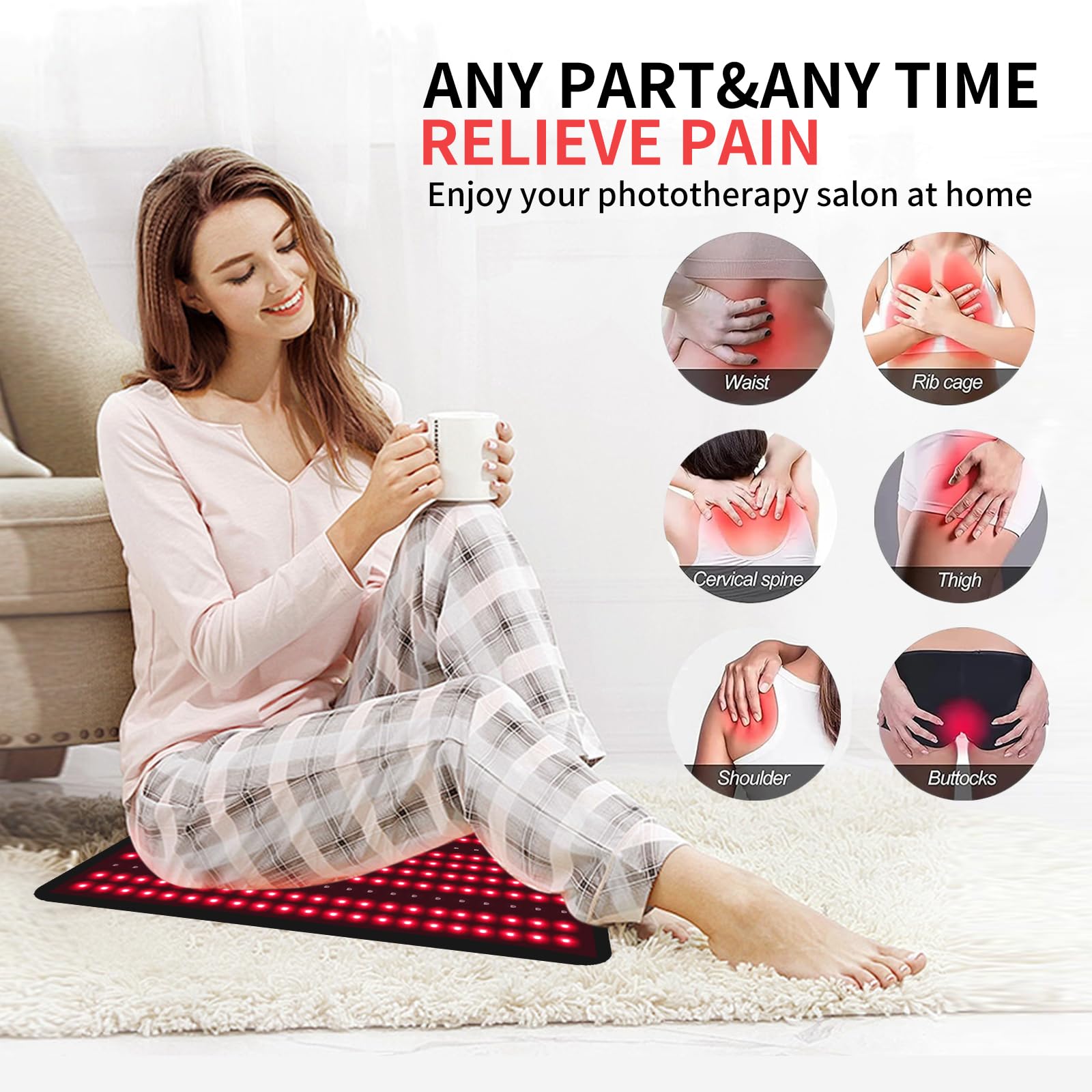 cabpay near-infrared therapy pad penetrates deeper for muscle recovery