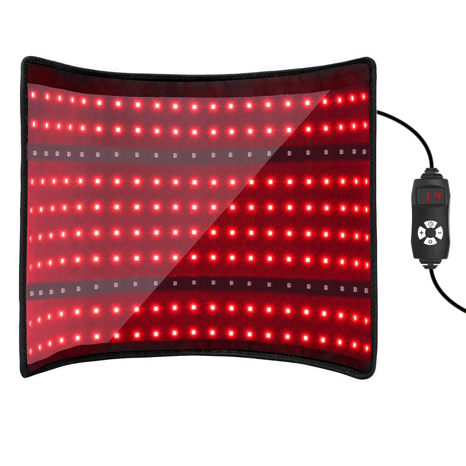 cabpay red light pad large on bed for warmth and comfort