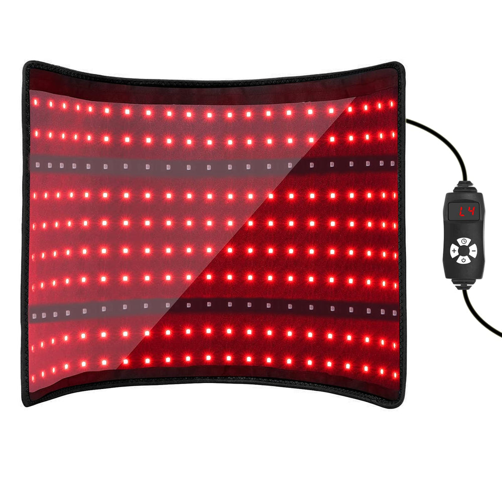 cabpay red light pad large on bed for warmth and comfort