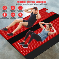 cabpay red light therapy pad cocoon sleep bag for hands‑free use