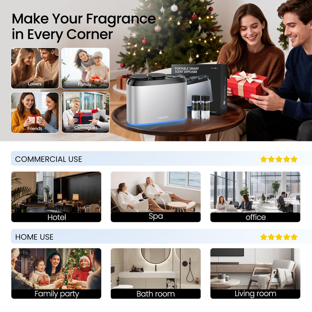 CACAFSFY Present box packaging for gifting and gifting aroma experiences