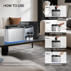 CACAFSFY Waterless diffuser Type-C portable power for cordless use