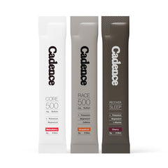 Cadence Core Hydration sachet ready to mix for daily performance hydration