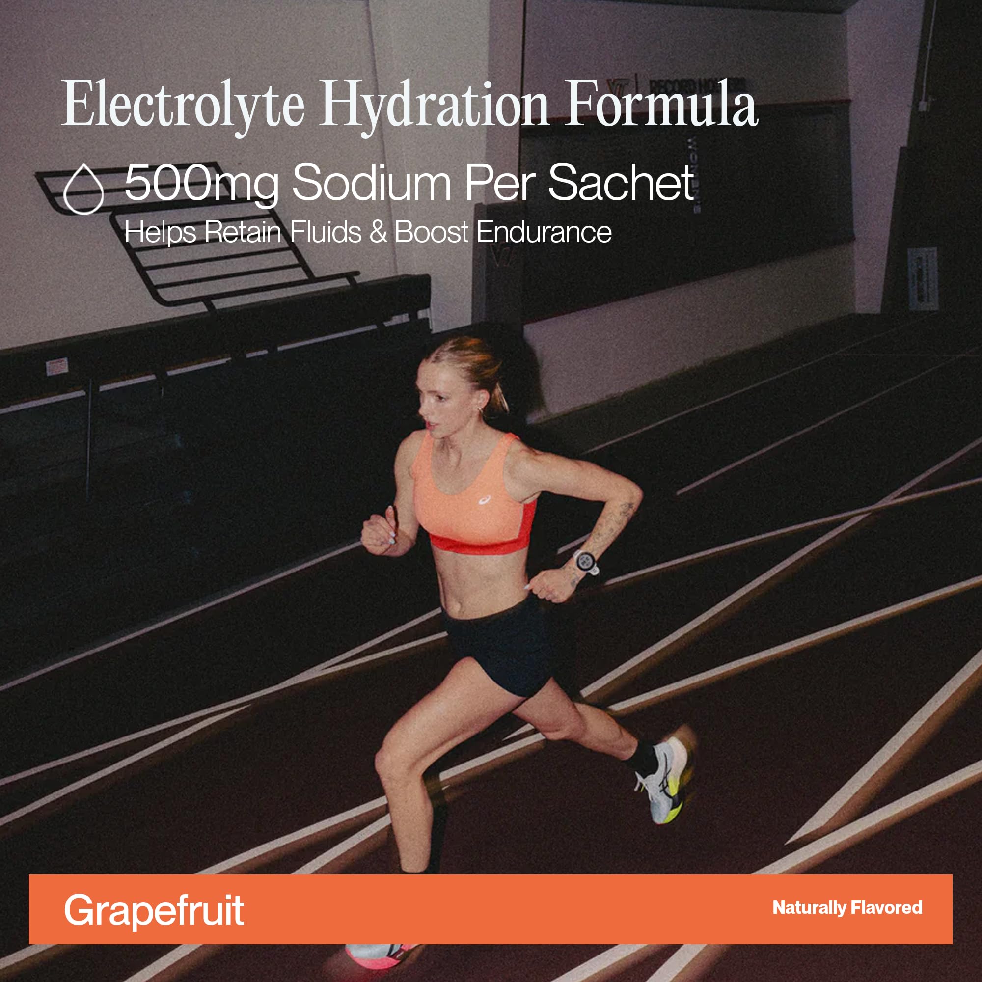 Cadence Race Energy Grapefruit sachets ready for on-the-go hydration