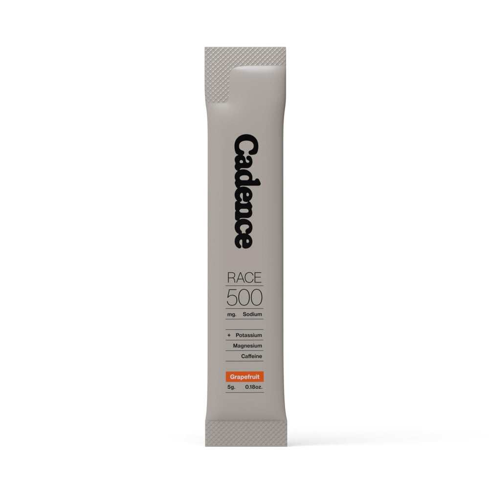 Cadence Race Energy Grapefruit carton front view for on-the-go hydration