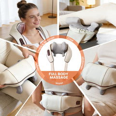 Caelgrata ergonomic-design: contour fits neck and shoulders.