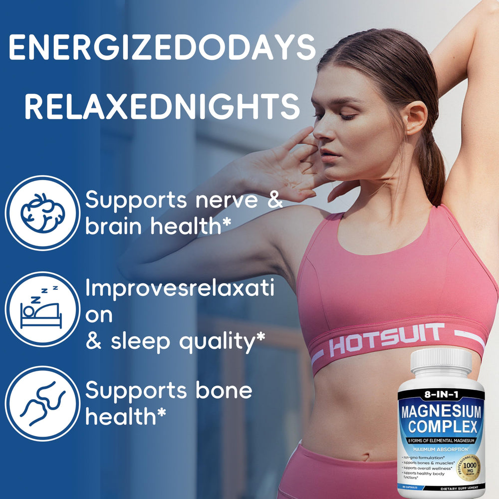 Caicieter Magnesium Complex on a shelf signals reliable supplementation.