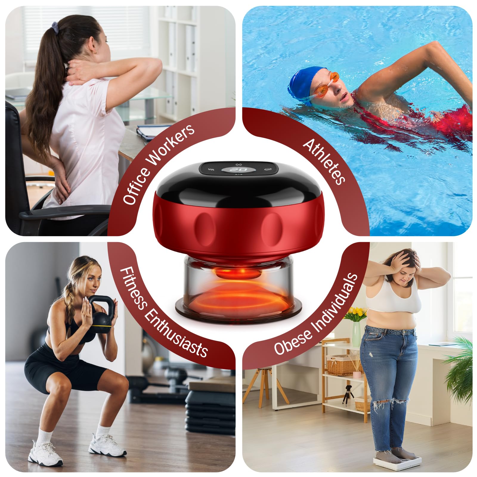 Cakoutanb auto shutoff timer promotes safe, worry-free use.