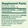 Calcium Citrate Supplement label reading emphasizes gluten-free and additive-free formula.