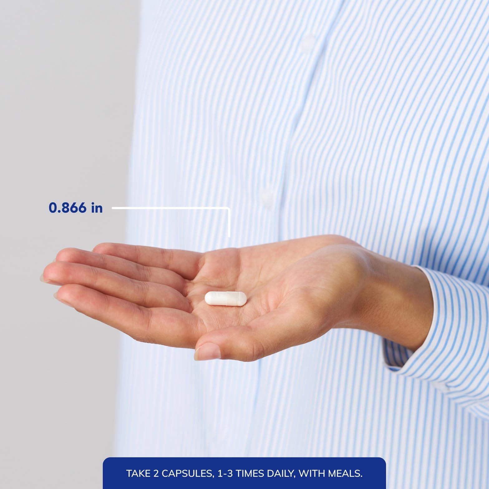 Pure Encapsulations calcium-d-glucarate capsule-detail highlighting size and packaging.