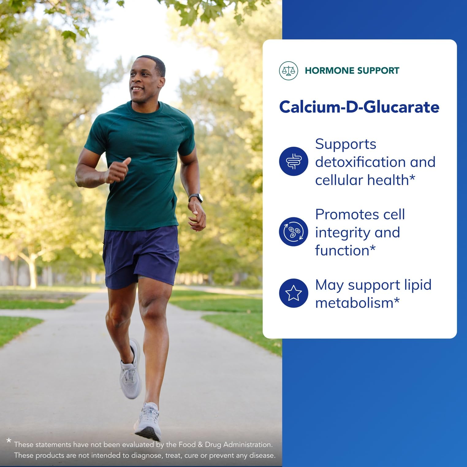 Pure Encapsulations Calcium-D-Glucarate label nutrition facts aiding informed supplement choices.