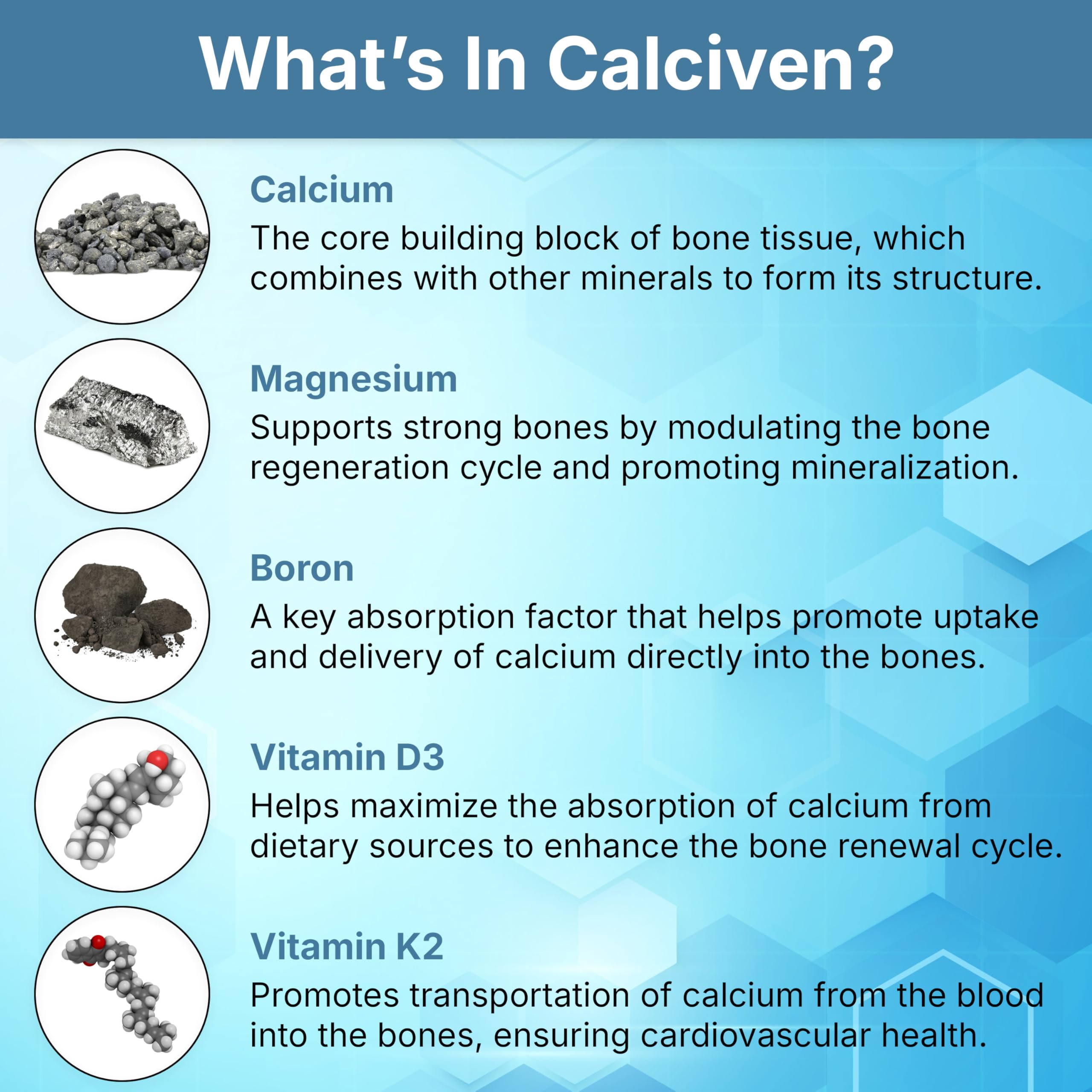Calciven gluten-free vegetarian formula packaging on a clean background.
