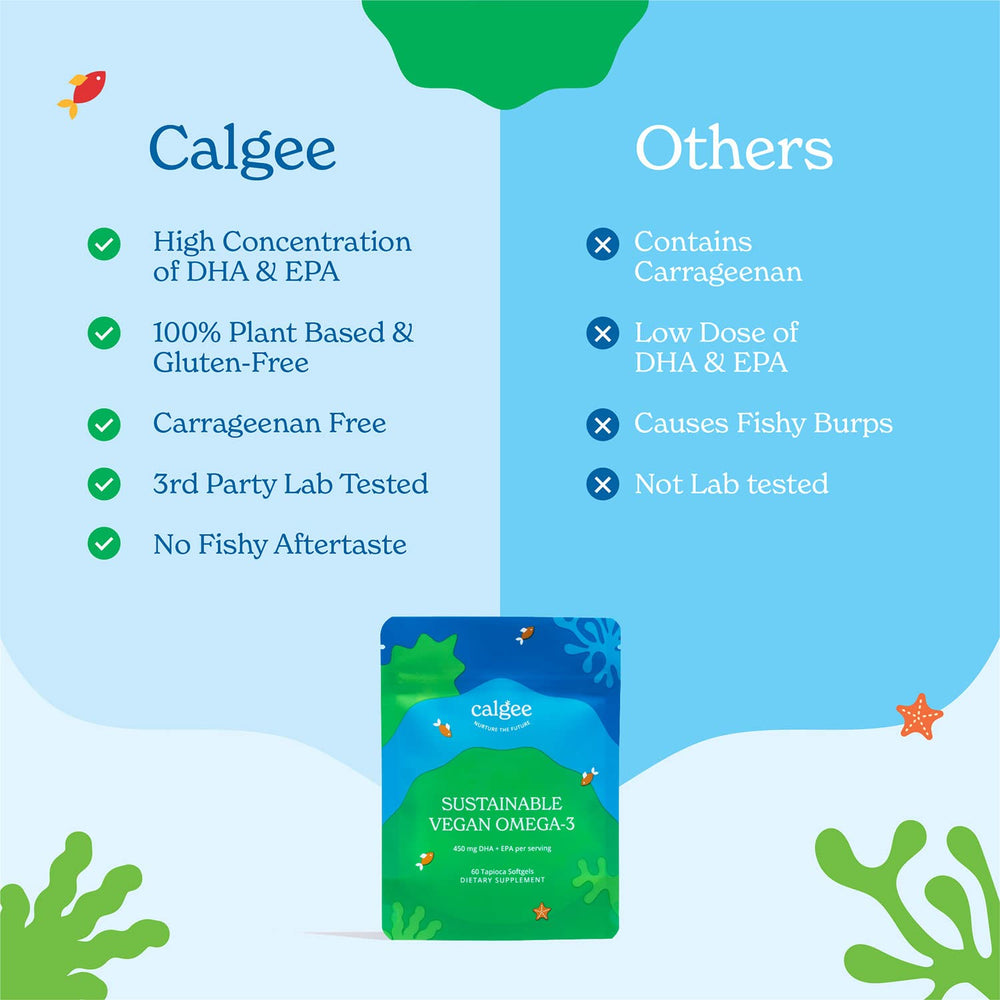 Calgee sustainable packaging pouch reflects carbon-negative, plant-based materials.