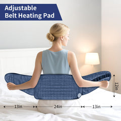 Calido heating pad with 2H auto shut-off enhances safety and peace of mind.