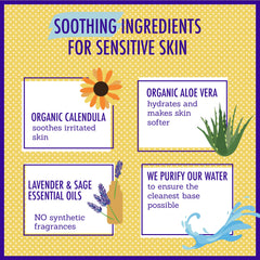 Bath time setup featuring California Baby products for family skincare.
