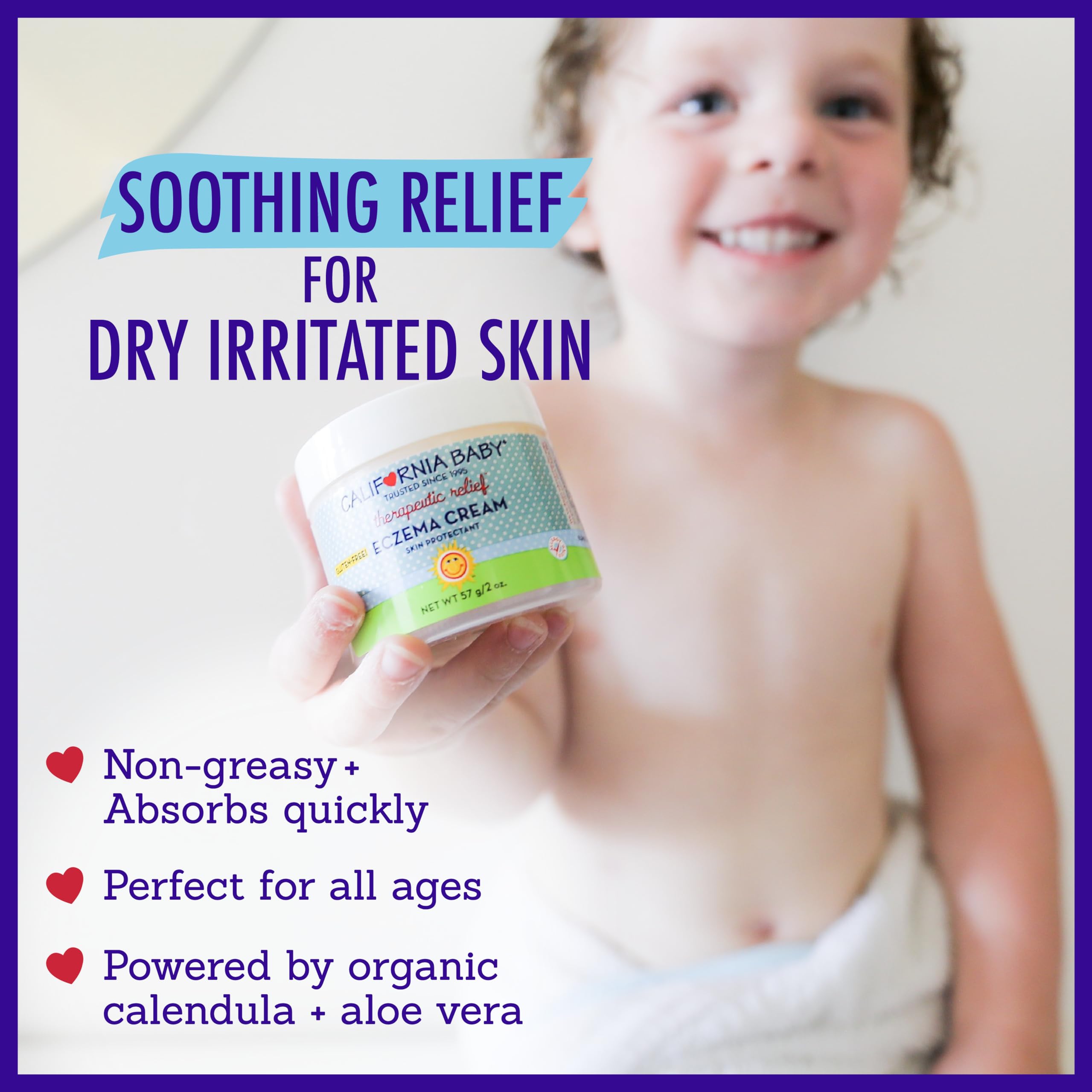 California Baby Eczema Body Wash – calendula and aloe for calming cleanse