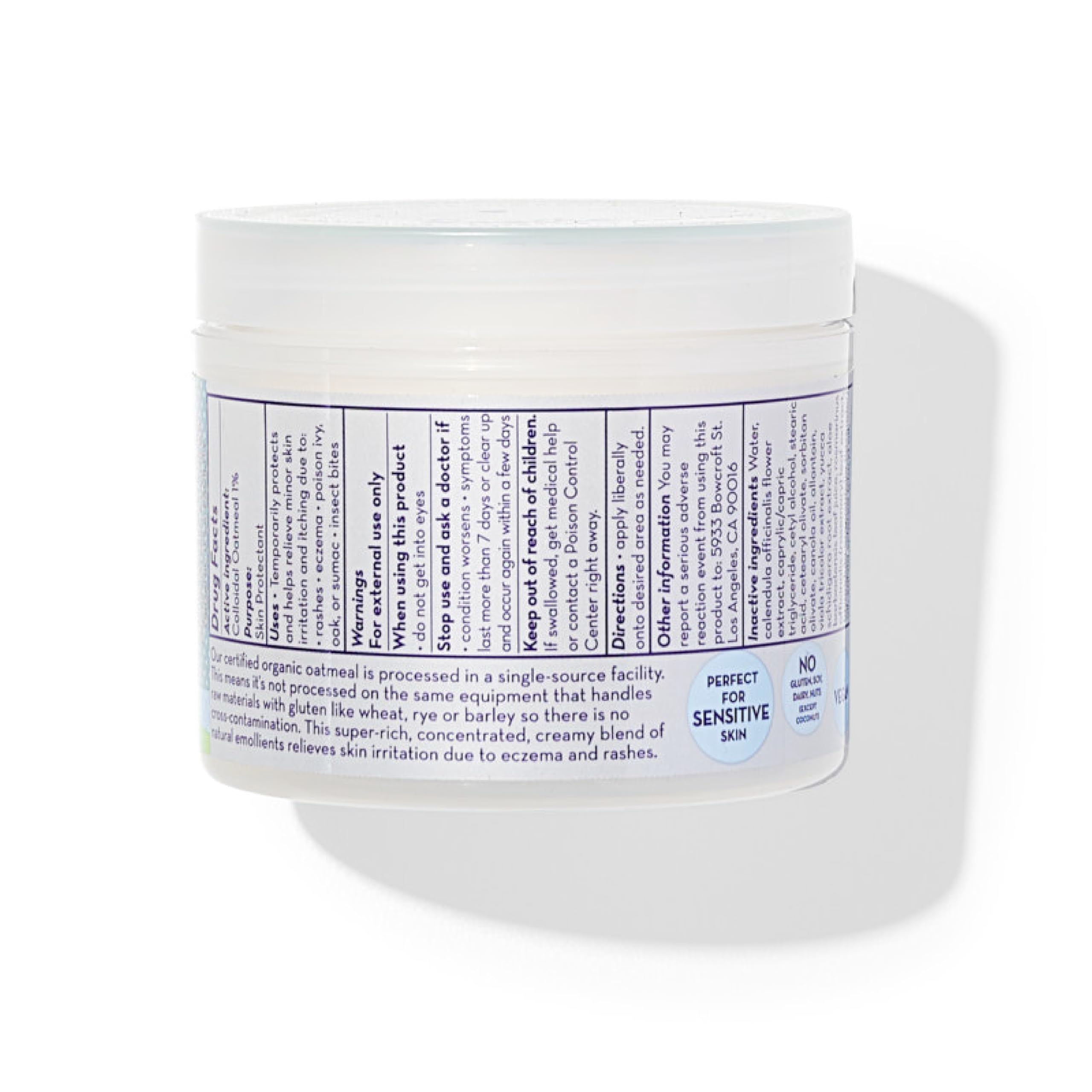 California Baby Eczema Body Wash 8.5oz bottle – unscented, gentle cleanse