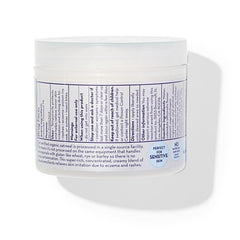 California Baby eczema cream showcases colloidal oatmeal as soothing ingredient.