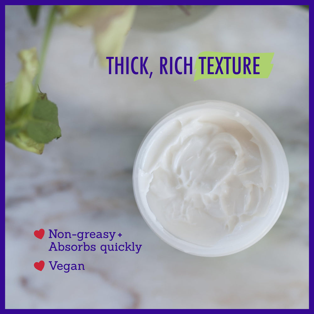California Baby eczema cream shows non-greasy texture for quick absorption.