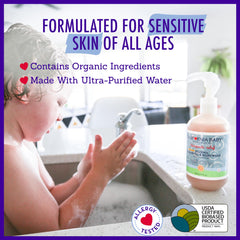 California Baby Eczema Set in bathroom – soothing skincare for sensitive skin